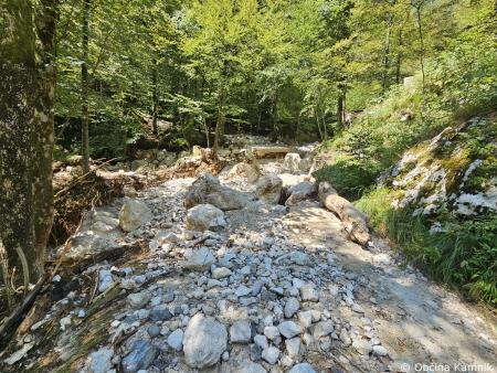 Neurje z nevihto in zaprtje ceste na Kokrsko sedlo  (14)